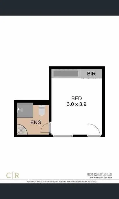 Studio 431/247 Gouger St Ex Hotel Room In City 阿德莱德 澳大利亚